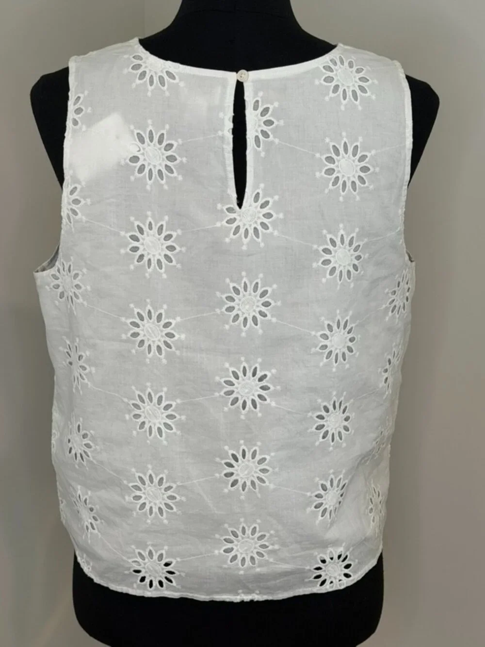 NWT (S) J. Crew Eyelet Top